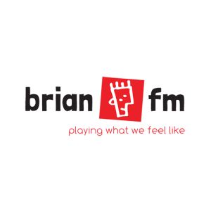 Logotipo de la emisora ​​de radio Brian FM Ashburton