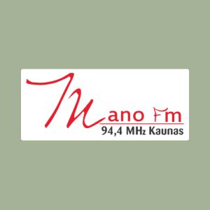 Logo of radio station Mano FM