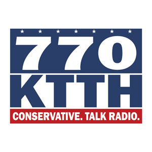 Logotipo de la emisora ​​de radio KTTH AM 770
