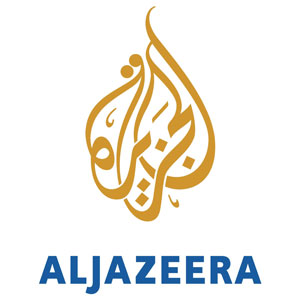 Logo of radio station Al Jazeera English (قناة الجزيرة)
