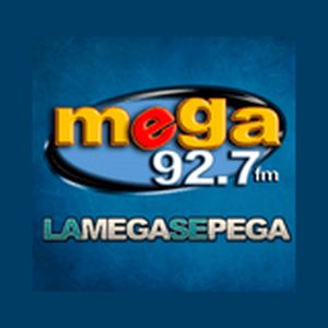 Logo of radio station La Mega 92.7 FM