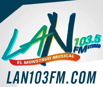 Logo of radio station La N 103.5