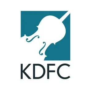 Logo of radio station KDFC