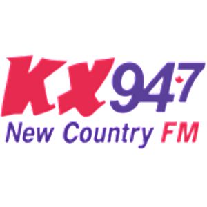 Logo of radio station KX 94.7