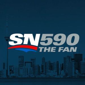 Logo of radio station Sportsnet 590 The FAN