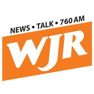 Logo of radio station WJR 760 AM
