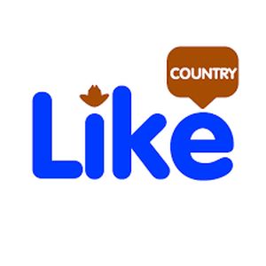 Logo of radio station Like Country