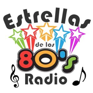Logo of radio station Estrellas de los 80s