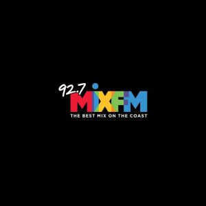 Logo of radio station 92.7 Mix FM