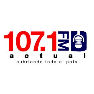 Logo of radio station Actual FM 107.1