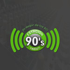 Logotipo de la emisora ​​de radio Estacion 90s Radio