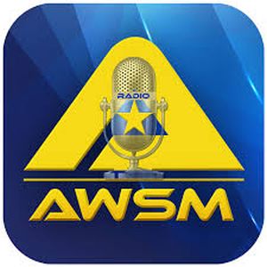 Logo of radio station AWSM Radio