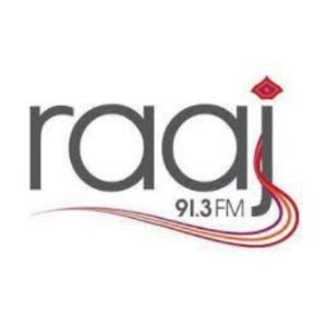 Logo de la station de radio Raaj 91.3 FM