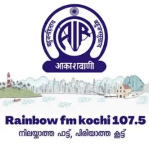 Logo de la station de radio Rainbow FM Kochi 107.5
