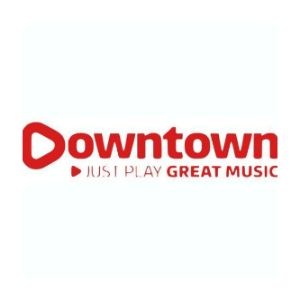Logo of radio station Downtown Radio