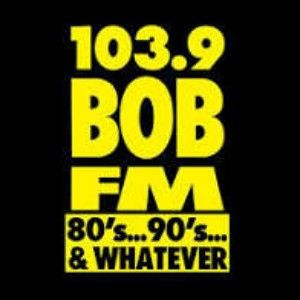 Logo of radio station KBBD 103.9 BOB FM