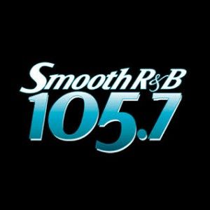 Logo of radio station KRNB Smooth R&B 105.7 FM