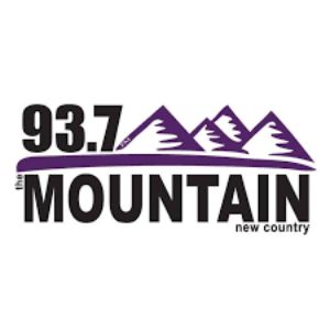 Logo de la station de radio KDRK The Mountain 93.7 FM