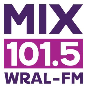 Logo de la station de radio WRAL MIX 101.5 FM