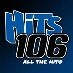 Logotipo de la emisora ​​de radio KFSZ Hits 106.1 FM