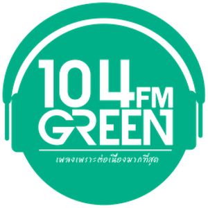 Logo of radio station 104 Green FM
