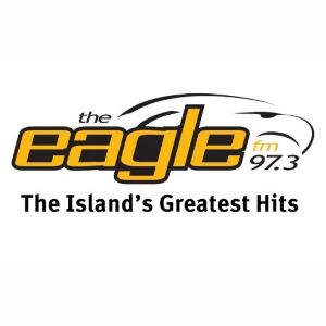 Logo of radio station CKLR 97.3 The Eagle
