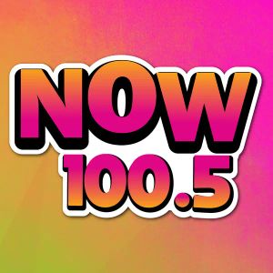 Logotipo de la emisora ​​de radio KZZO NOW 100.5 FM