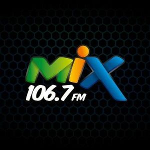Logo of radio station Mix 106.7 FM Valledupar