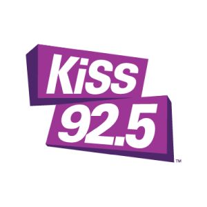 Logo of radio station CKIS Kiss 92.5 FM