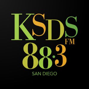 Logotipo de la emisora ​​de radio KSDS Jazz 88.3 FM San Diego