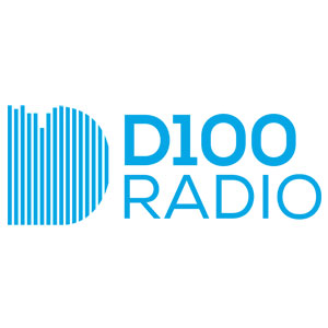 Logo of radio station D100 Radio