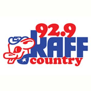 Logo de la station de radio 92.9 KAFF Country