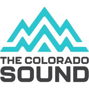 Logotipo de la emisora ​​de radio The Colorado Sound 105.5 FM