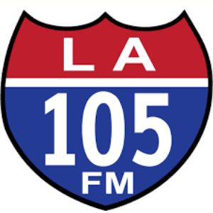 Logo of radio station KLIP LA 105 FM