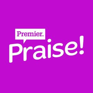 Logo of radio station Premier Praise