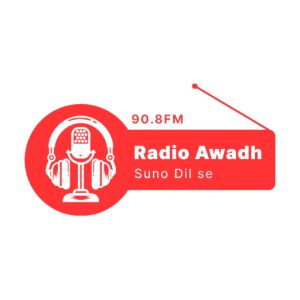 Logotipo de la emisora ​​de radio Radio Awadh 90.8 FM