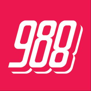 Logo of radio station 988 FM