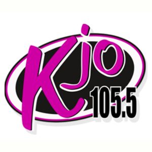 Logo of radio station KKJO K-JO 105.5 FM