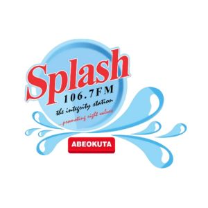 Logo de la station de radio Splash FM 106.7 Abeokuta