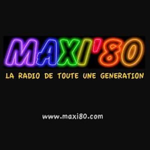 Logotipo de la emisora ​​de radio Maxi 80