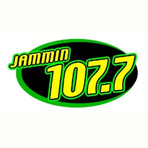 Logo de la station de radio WWRX Jammin 107.7 FM