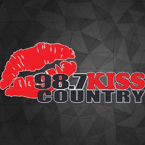 Logo de la station de radio KSMA 98.7 Kiss Country