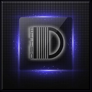 Logo of radio station DishFM