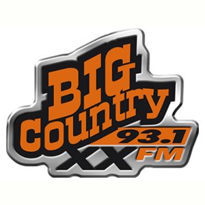Logo of radio station CJXX Big Country 93.1 FM