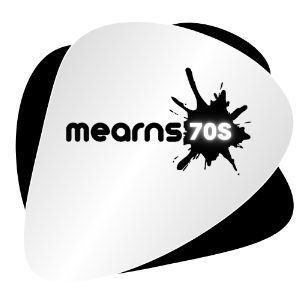 Logotipo de la emisora ​​de radio Mearns 70s