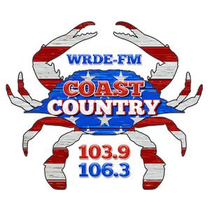 Logo de la station de radio WRDE Coast Country 103.9 & 106.3 FM