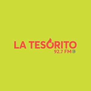 Logo of radio station La Tesorito 92.7 FM