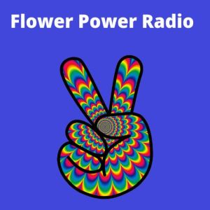 Logotipo de la emisora ​​de radio Flower Power Radio