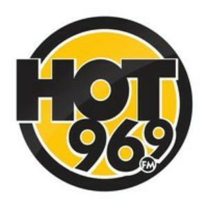 Logotipo de la emisora ​​de radio KEZE Hot 96.9 FM
