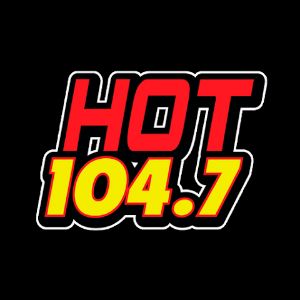Logo of radio station KHTN Hot 104.7 FM